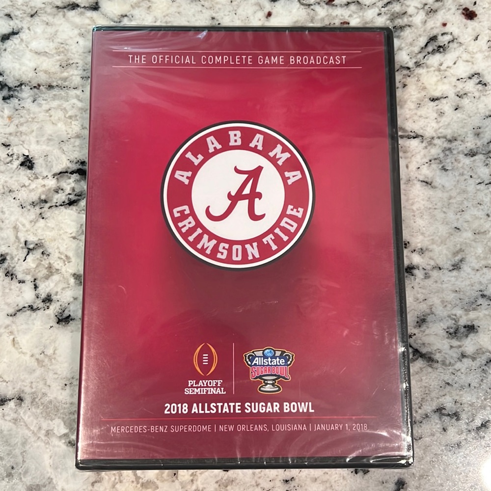 2018 Allstate Sugar Bowl DVD (Alabama vs. Clemson)